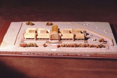 Maqueta del edificio de la Escuela Superior de Marina Civil 2